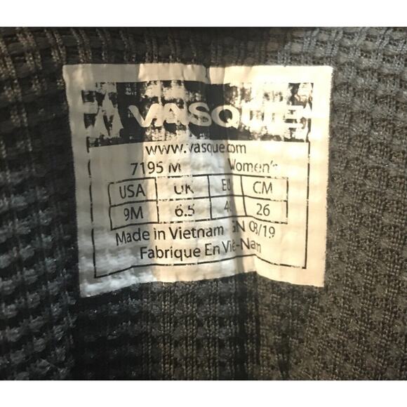 VASQUE Boots Womens Size 9M Brown Waterproof GORE-TEX Breeze III 3 GTX 7195 - Picture 7 of 7